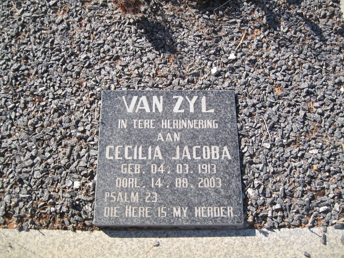 ZYL Cecilia Jacoba, van 1913-2003