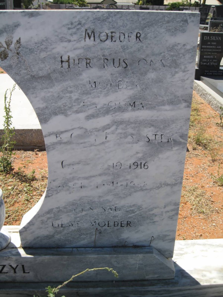 ZYL J.L. van 1909-1985 &amp; ?? 1916-
