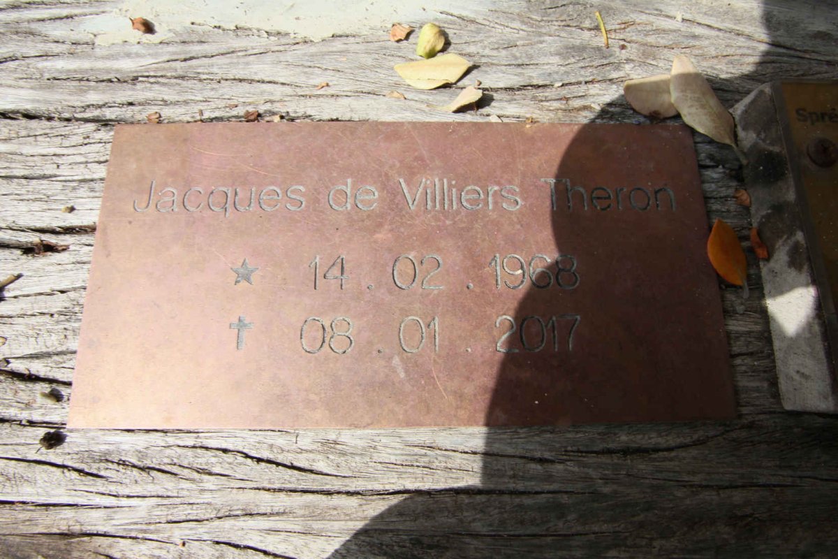 THERON Jacques de Villiers 1968-2017