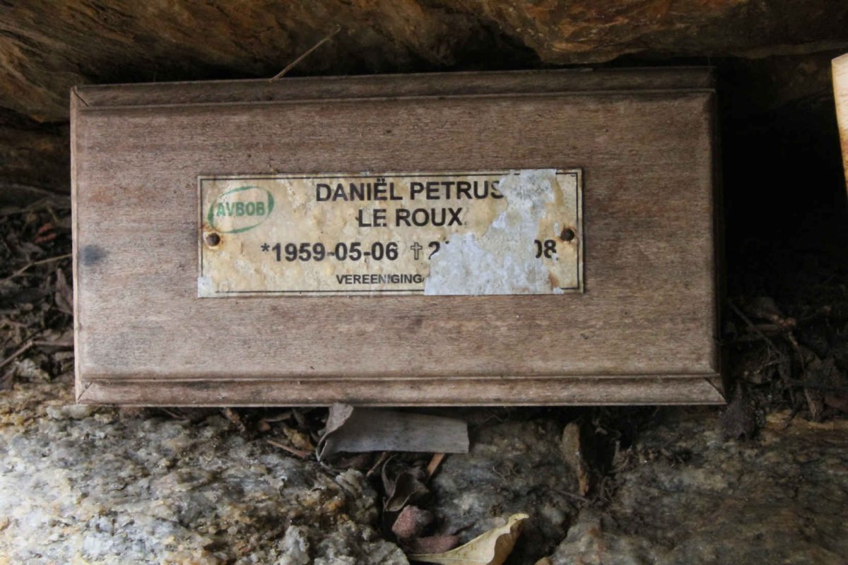 ROUX Daniël Petrus, le 1959-20??