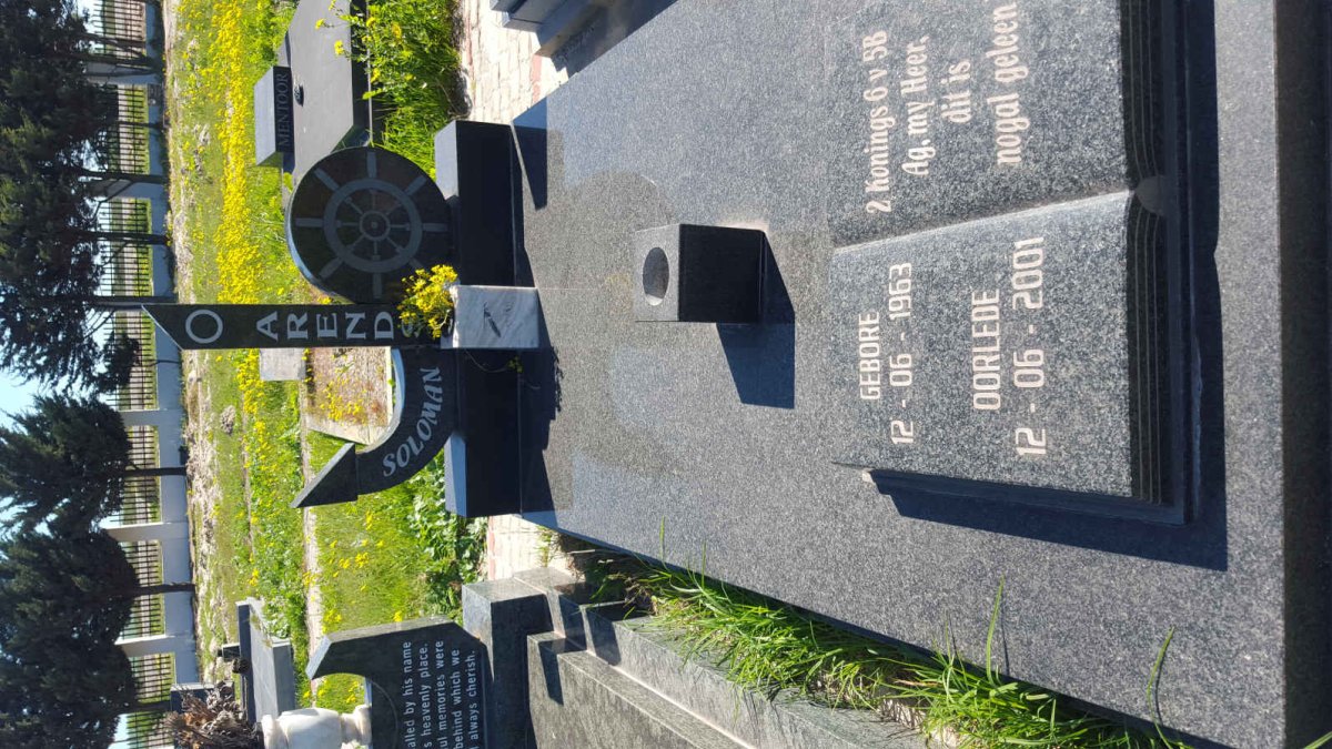 ARENDS Soloman 1963-2001