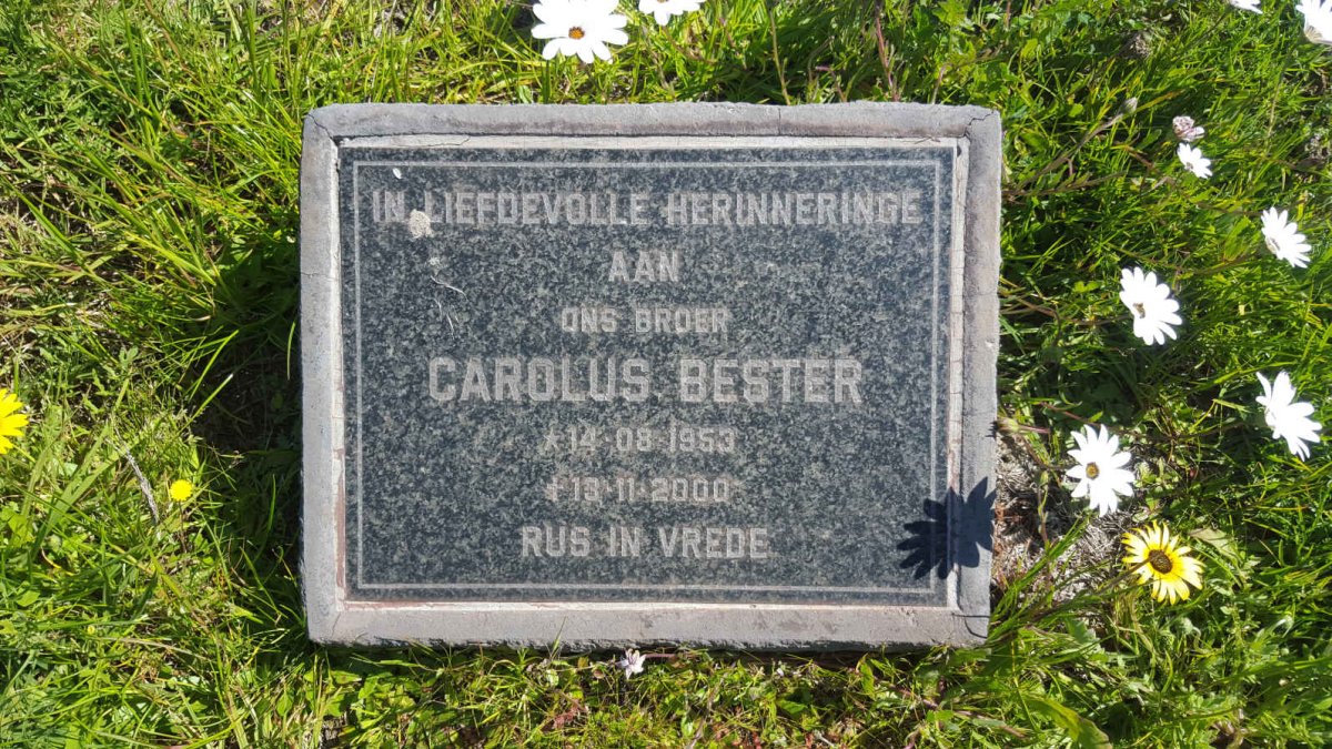BESTER Carolus 1935-2000