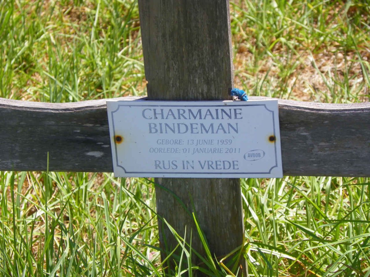 BINDEMAN Charmaine 1959-2011