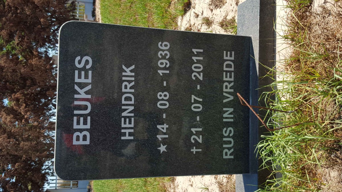 BEUKES Hendrik 1936-2011