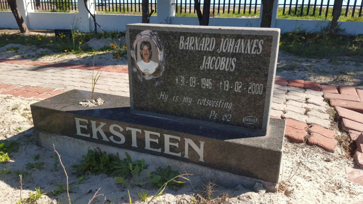 EKSTEEN Barnard Johannes Jacobus 1946-2000
