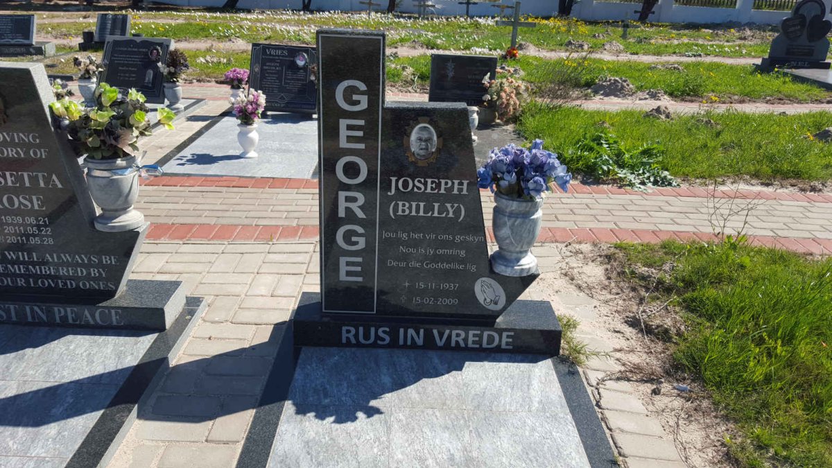 GEORGE Joseph 1937-2009