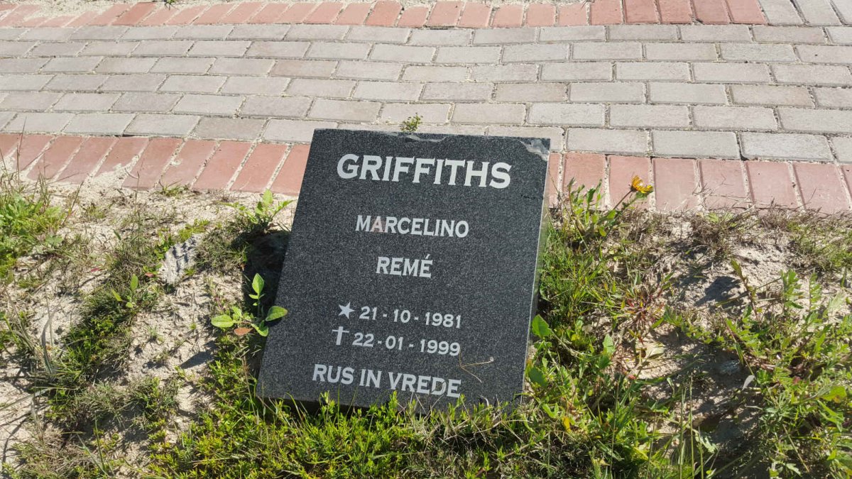 GRIFFITHS Marcelino Remé 1981-1999
