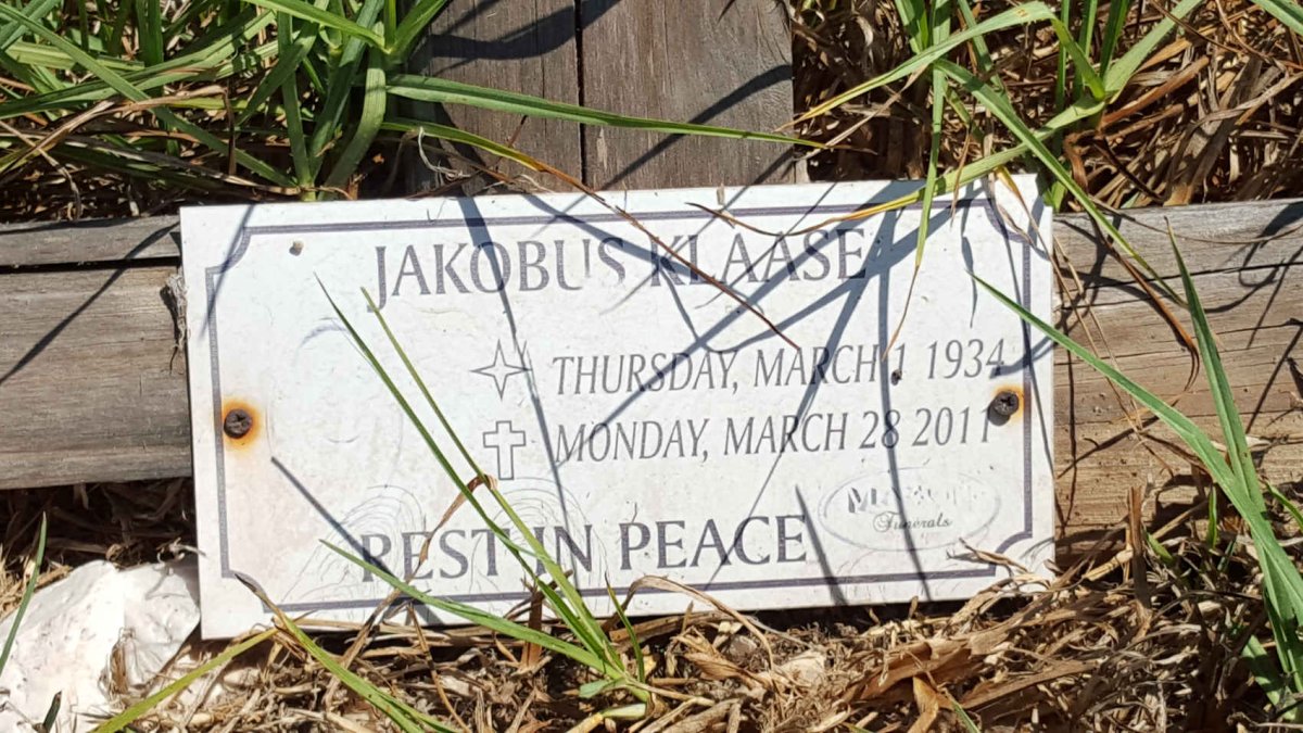KLAASE Jakobus 1934-2011