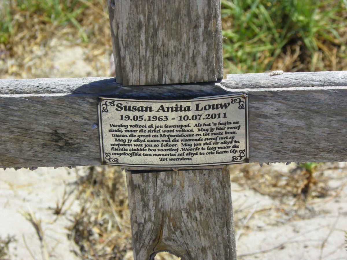 LOUW Susan Anita 1963-2011