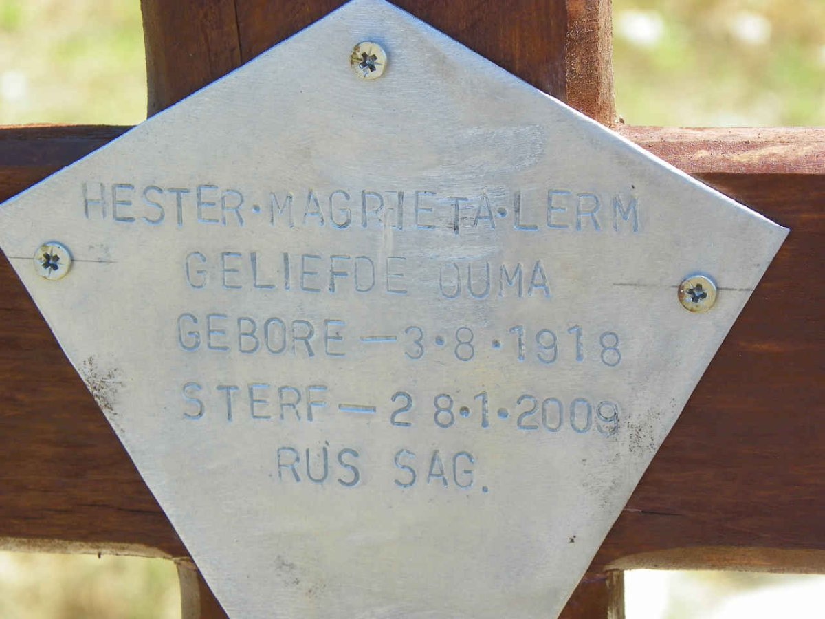 LERM Hester Magrieta 1918-2009