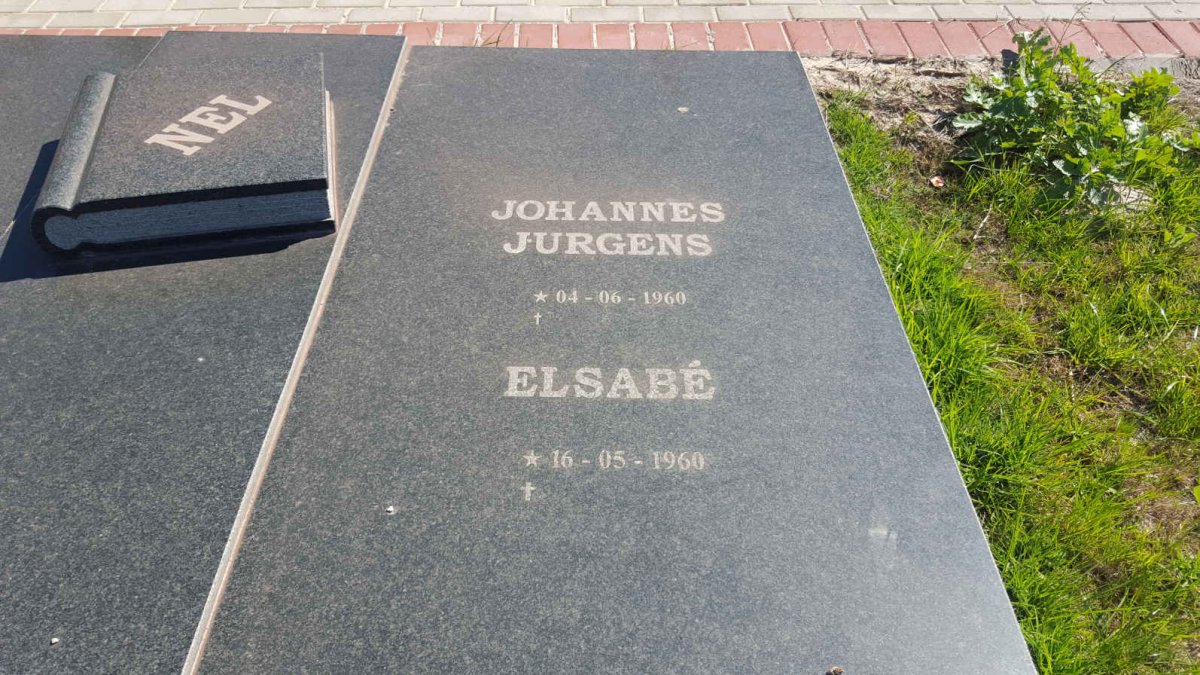 NEL Johannes Jurgens 1960- &amp; Elsabe 1960- :: NEL Jacques 1979-2003