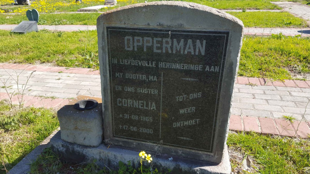 OPPERMAN Cornelia 1965-2000