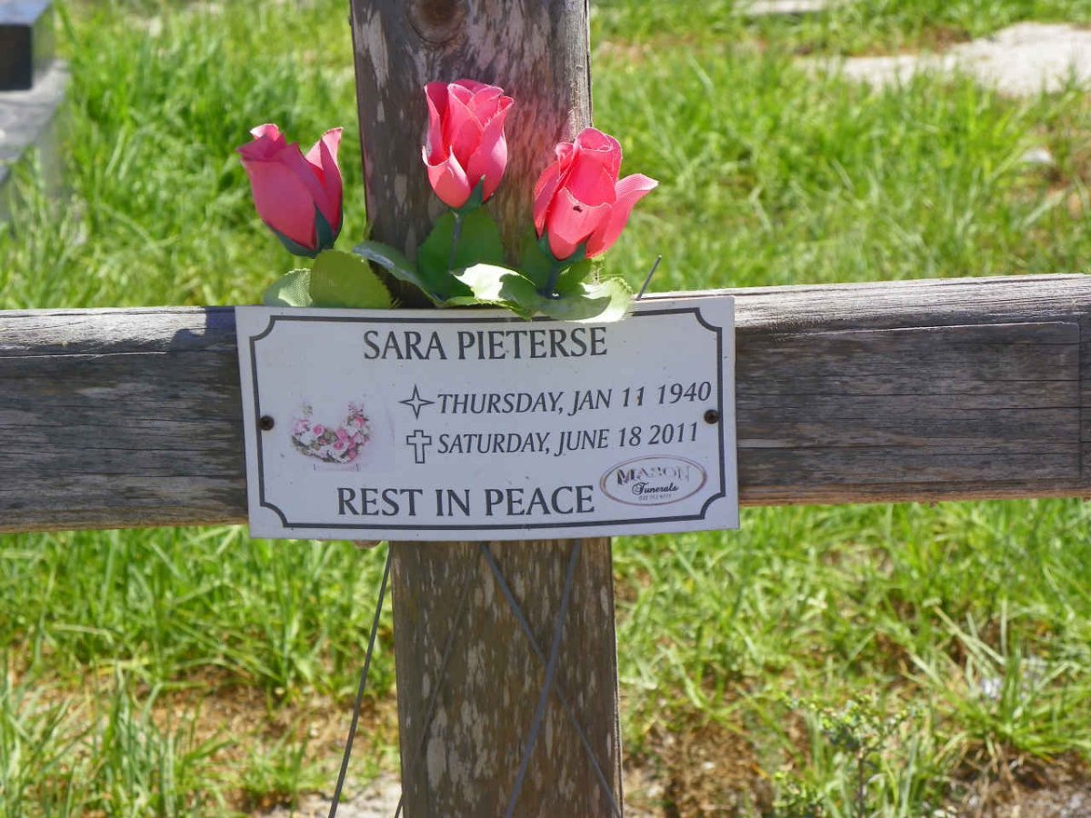 PIETERSE Sara 1940-2011