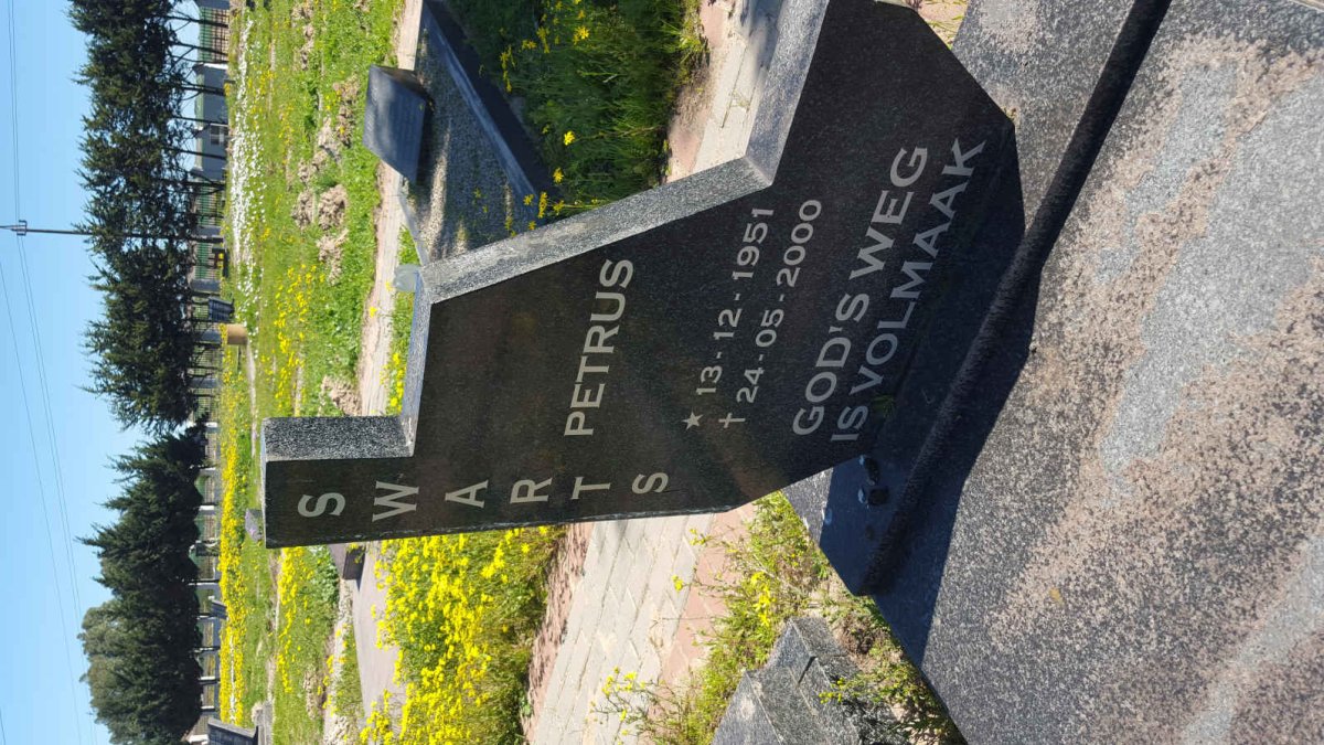 SWARTS Petrus 1951-2000