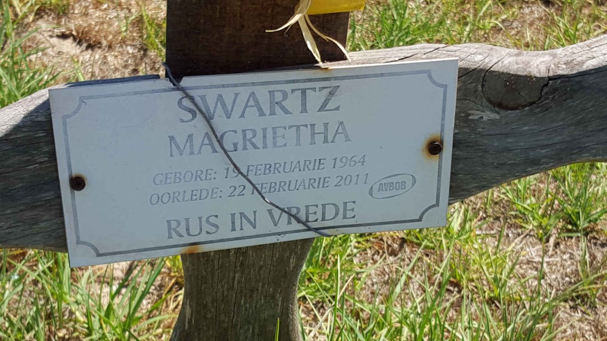 SWARTZ Magrietha 1964-2011