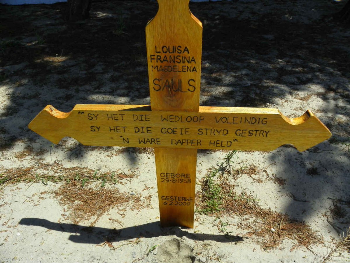 SAULS Louisa Fransina Magdelena 1958-2009