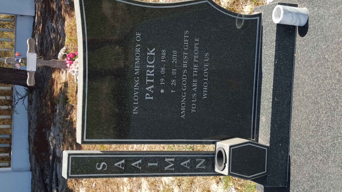 SAAIMAN Patrick 1948-2010