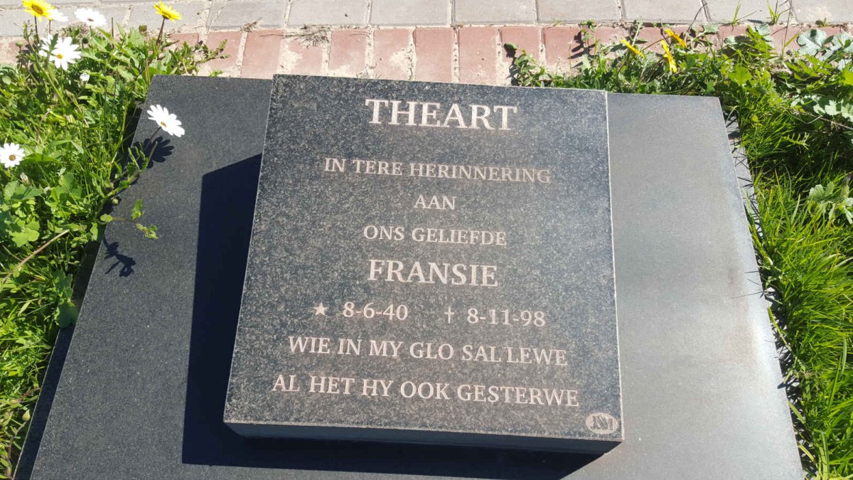 THEART Fransie 1940-1998