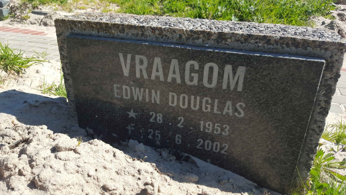 VRAAGOM Edwin Douglas 1953-2002