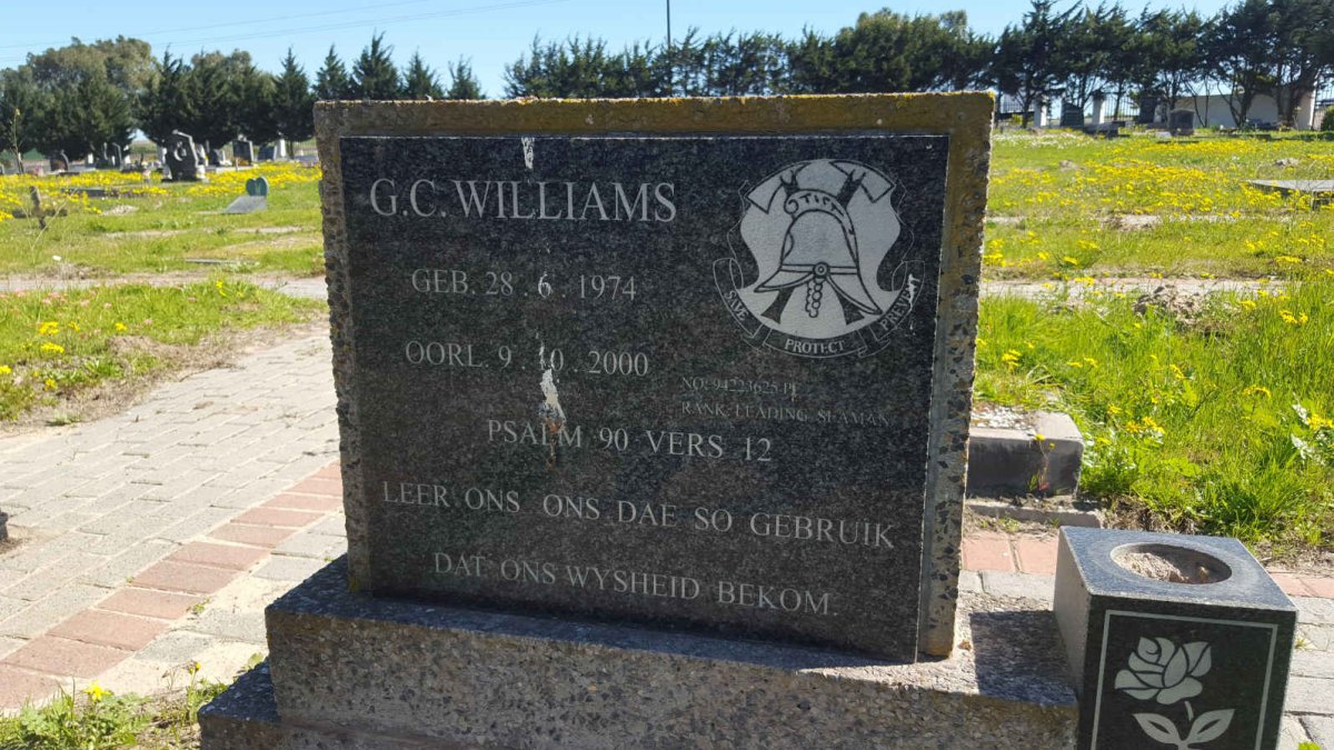 WILLIAMS G.C. 1974-2000