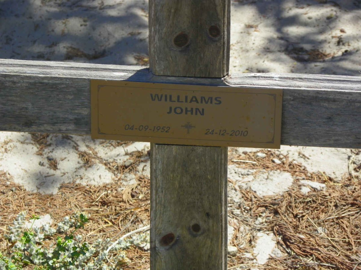 WILLIAMS John 1952-2010