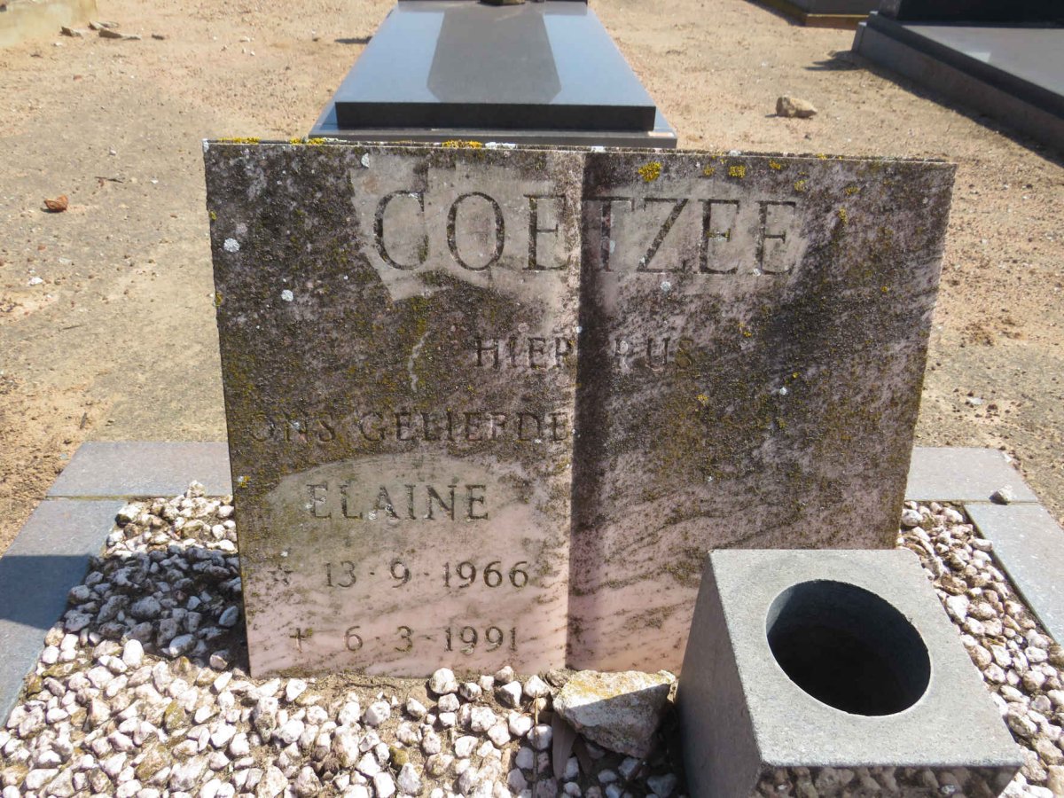 COETZEE Elaine 1966-1991