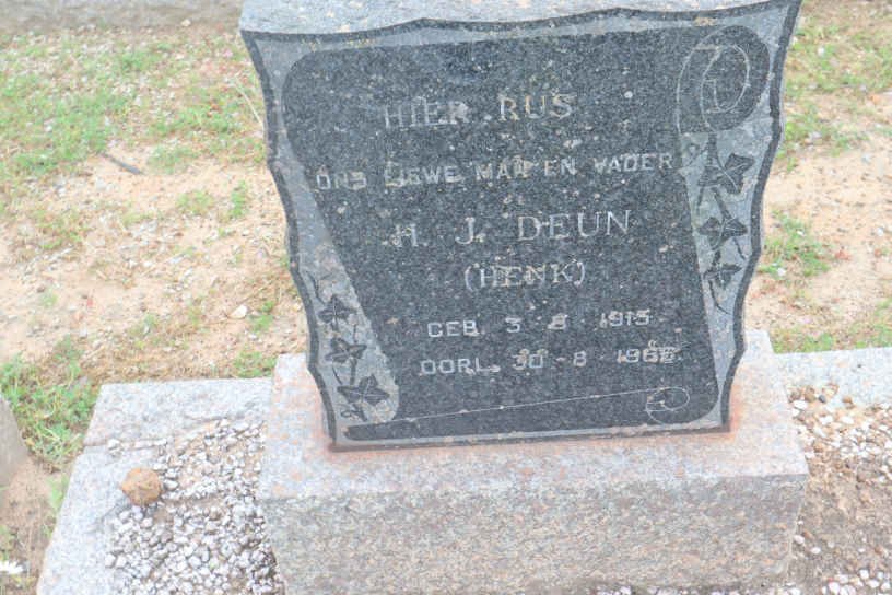 DEUN H.J. 1915-1966