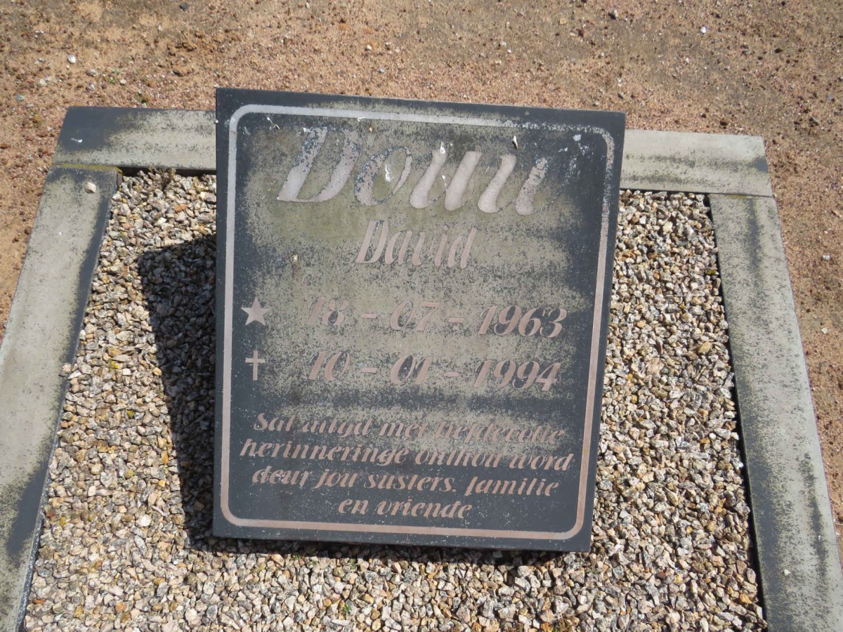 DOUW David 1963-1994