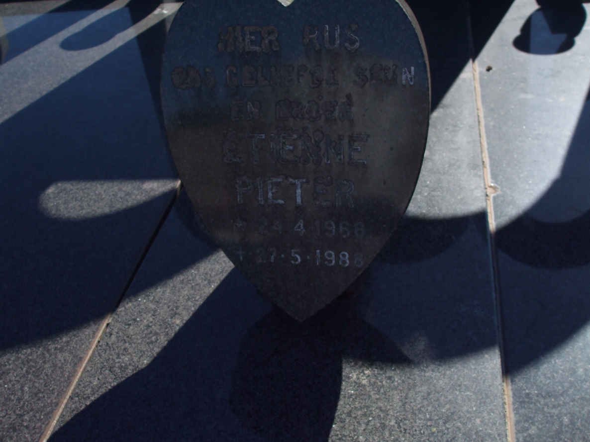 DEVENTER Etienne Pieter, van 1968-1988