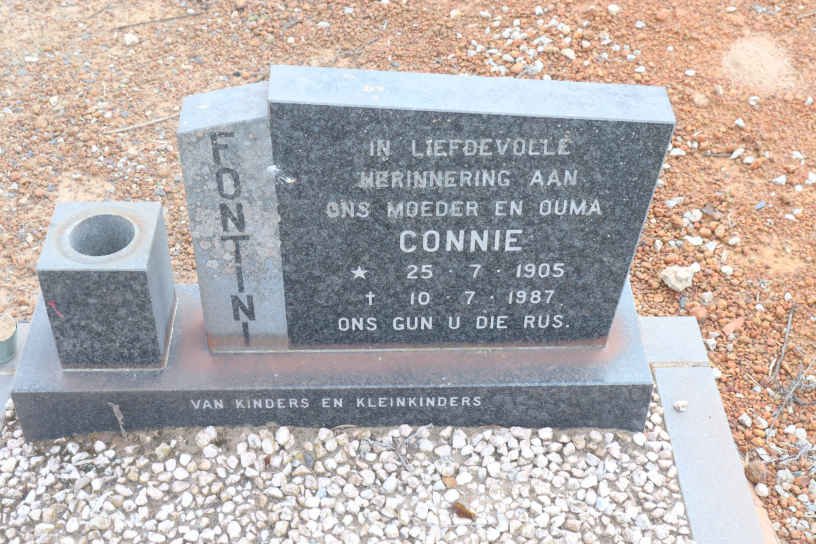 FONTINI Connie 1905-1987