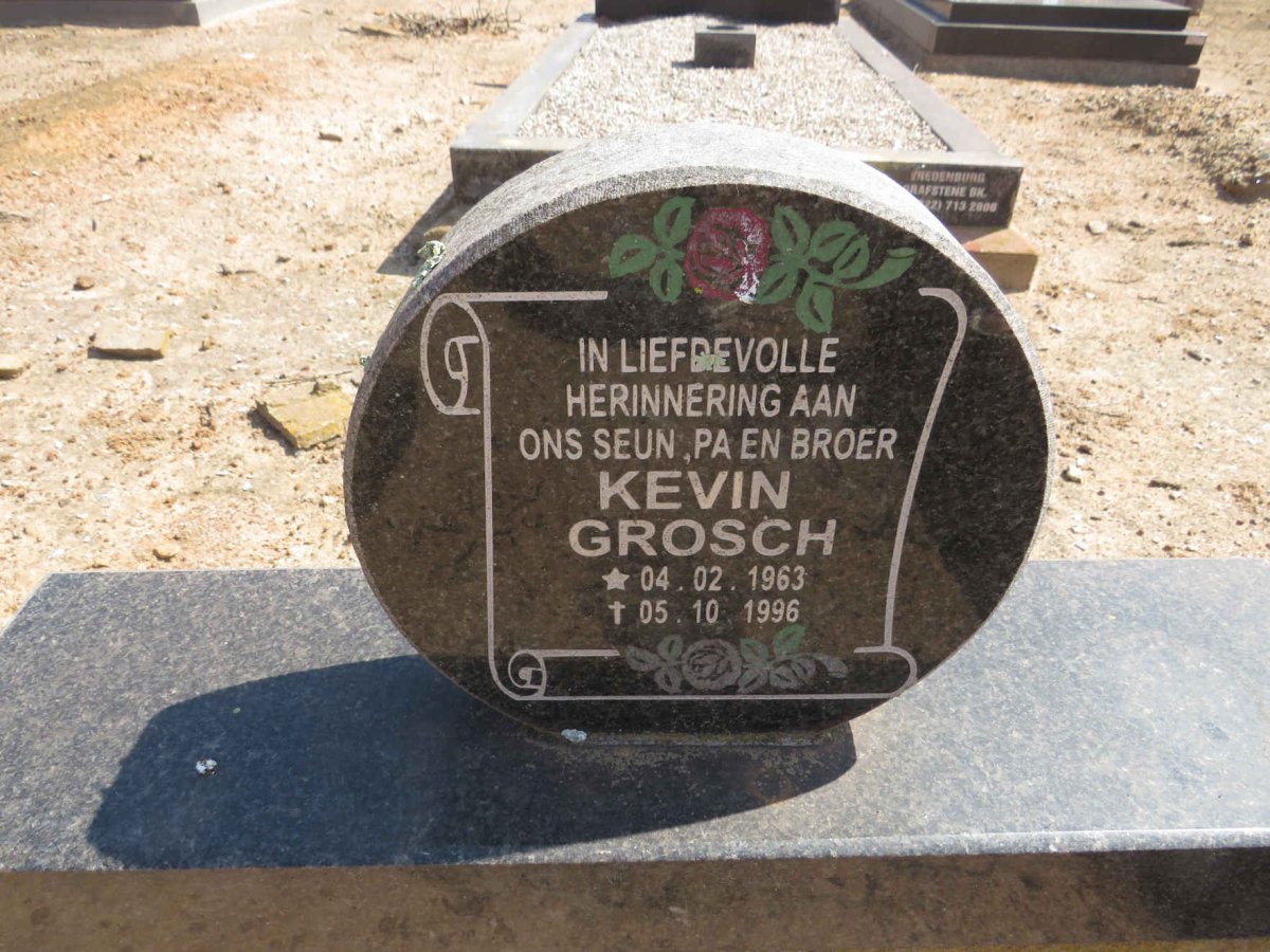 GROSCH Kevin 1963-1996