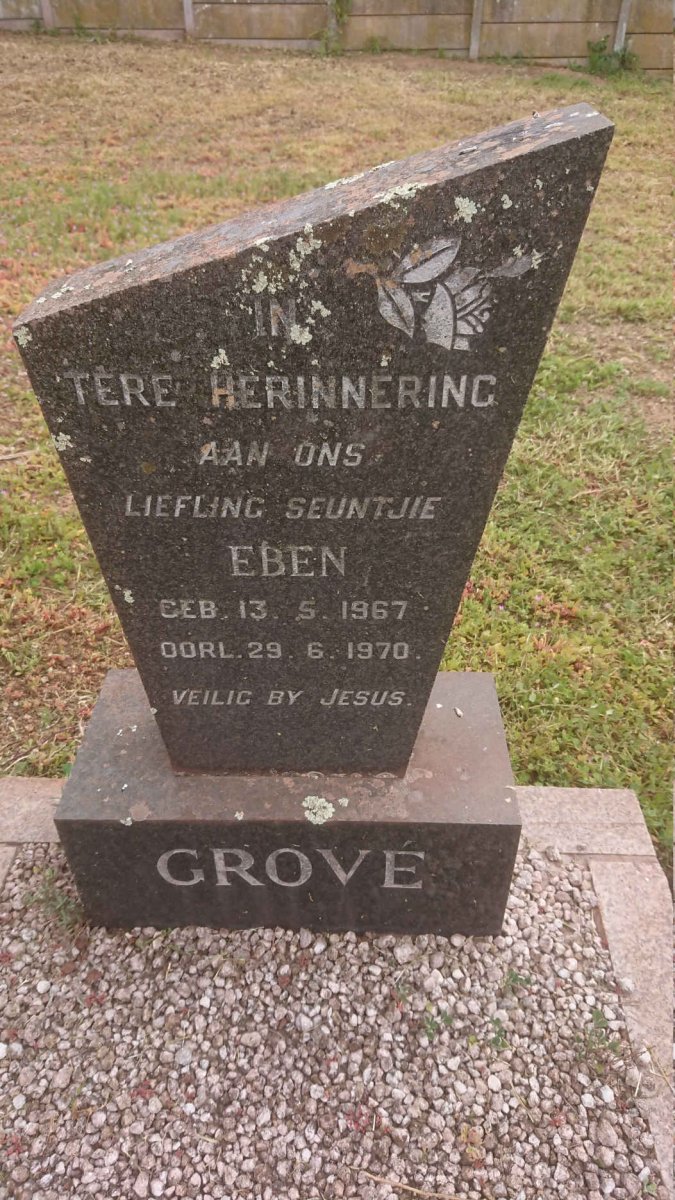 GROVE Eben 1967-1970