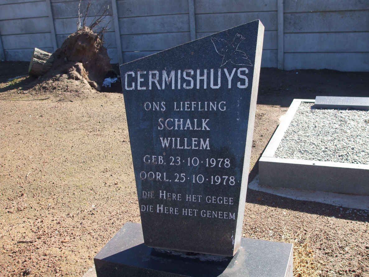 GERMISHUYS Schalk Willem 1978-1978