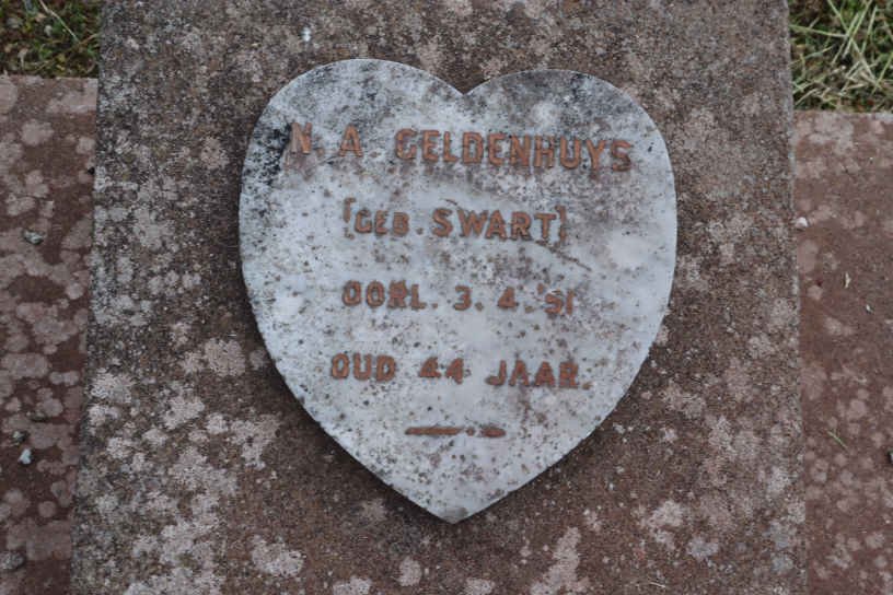 GELDENHUYS N.A. nee SWART -1951