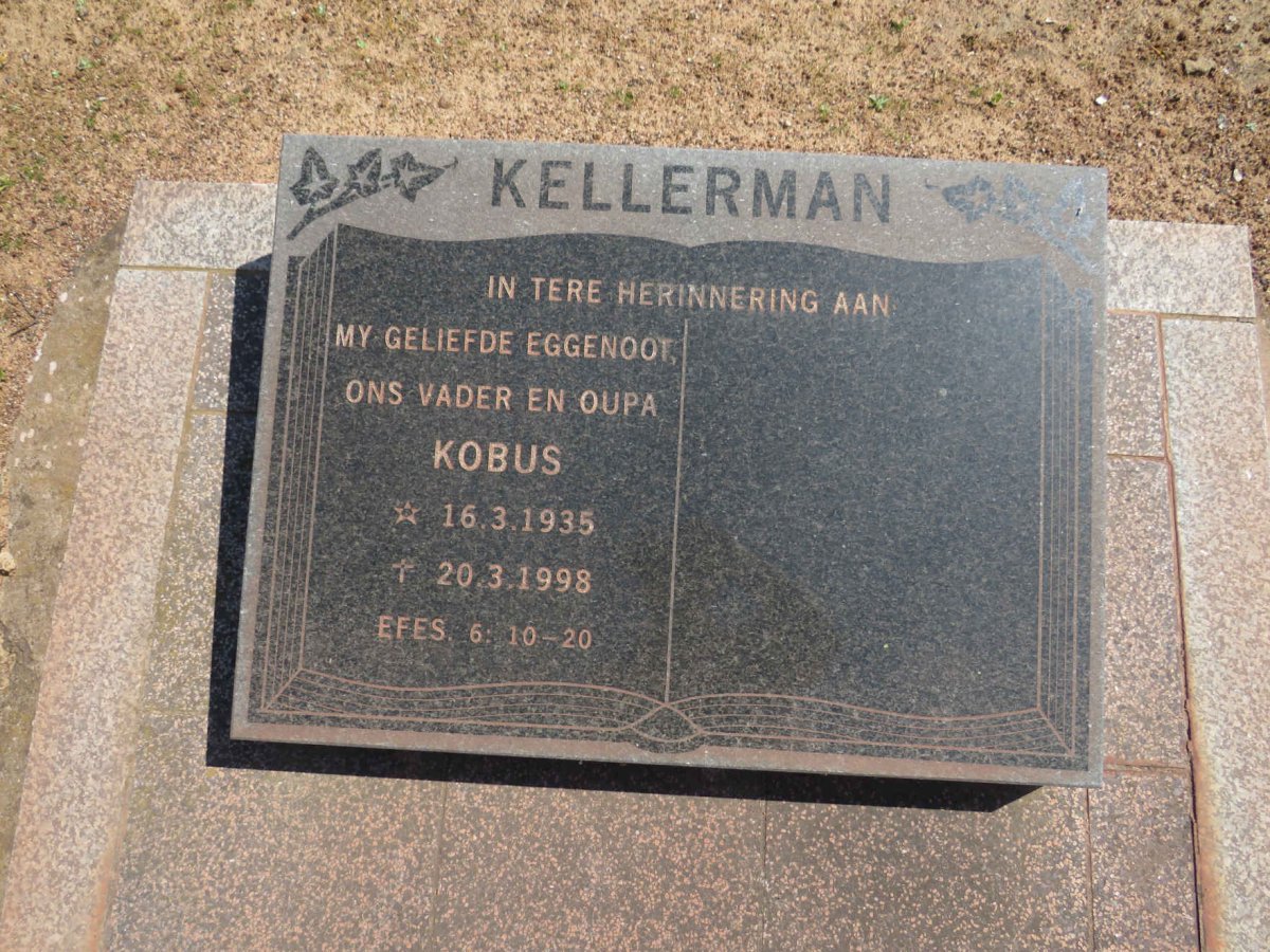 KELLERMAN Kobus 1935-1998