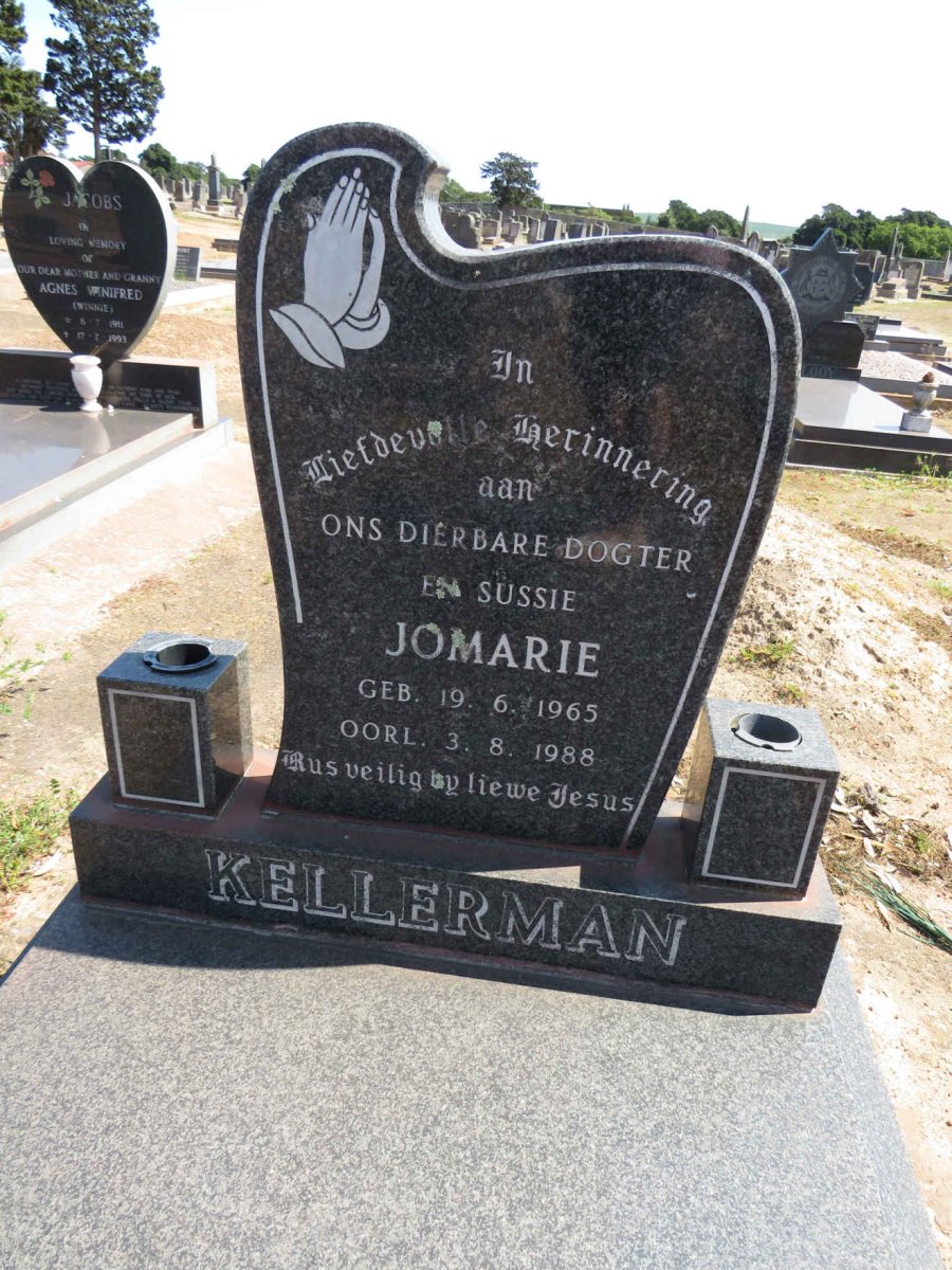 KELLERMAN Jomarie 1965-1988