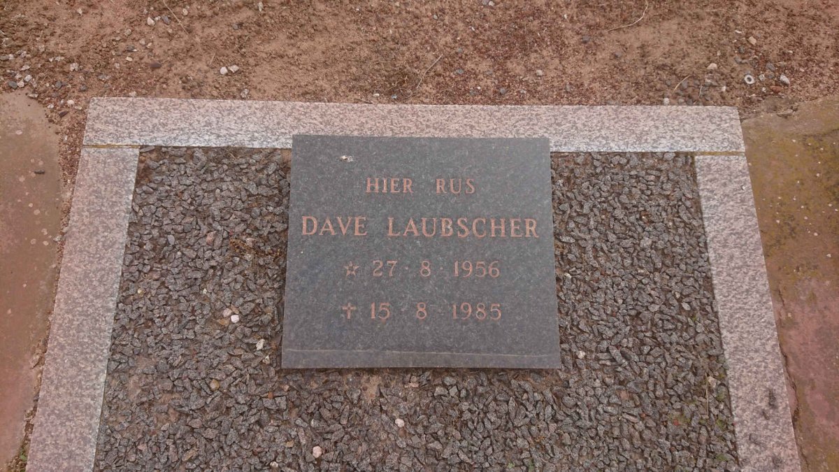 LAUBSCHER Dave 1956-1985