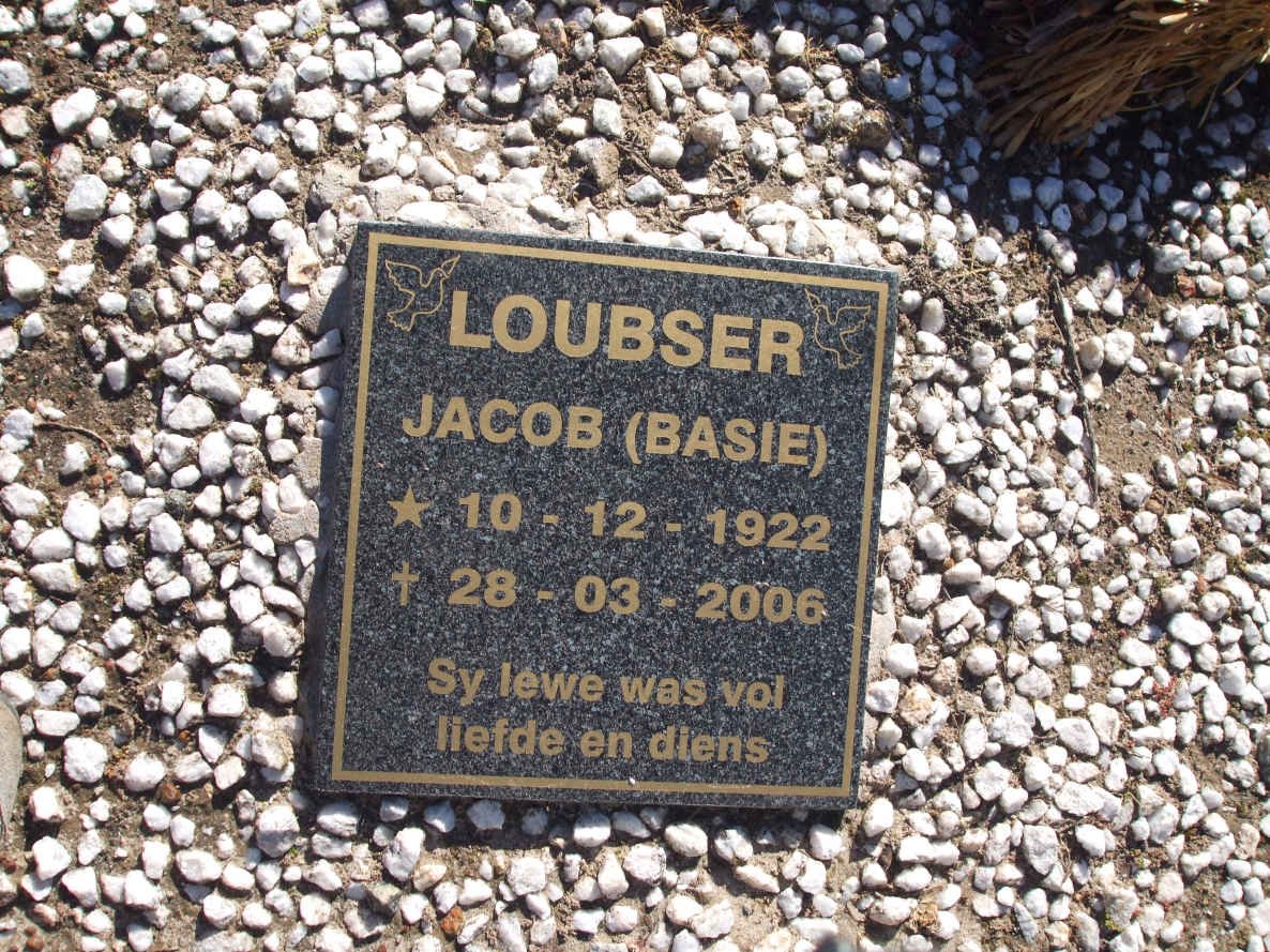 LOUBSER Jacob 1922-2006
