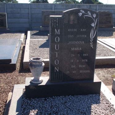 MOUTON Johanna Maria 1913-1978