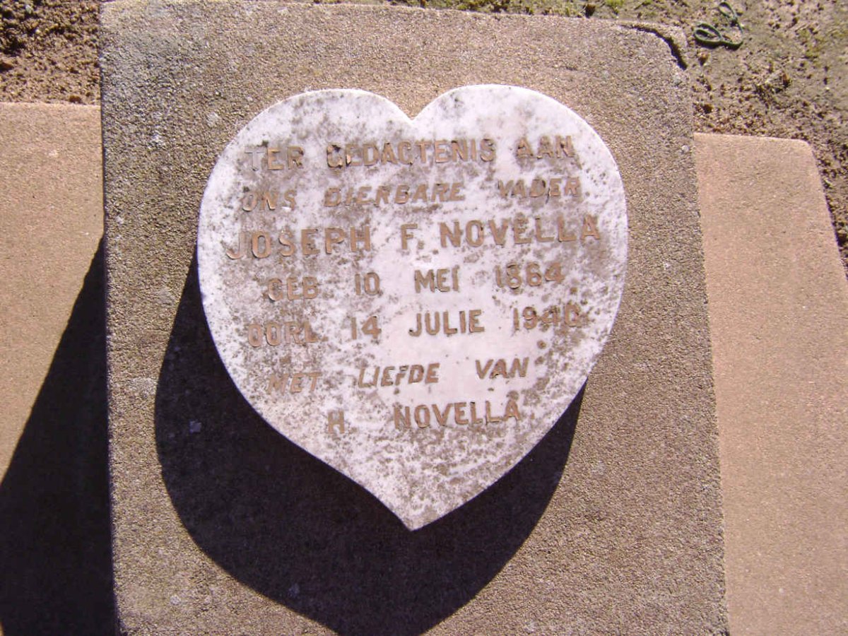 NOVELLA Joseph F. 1864-1940