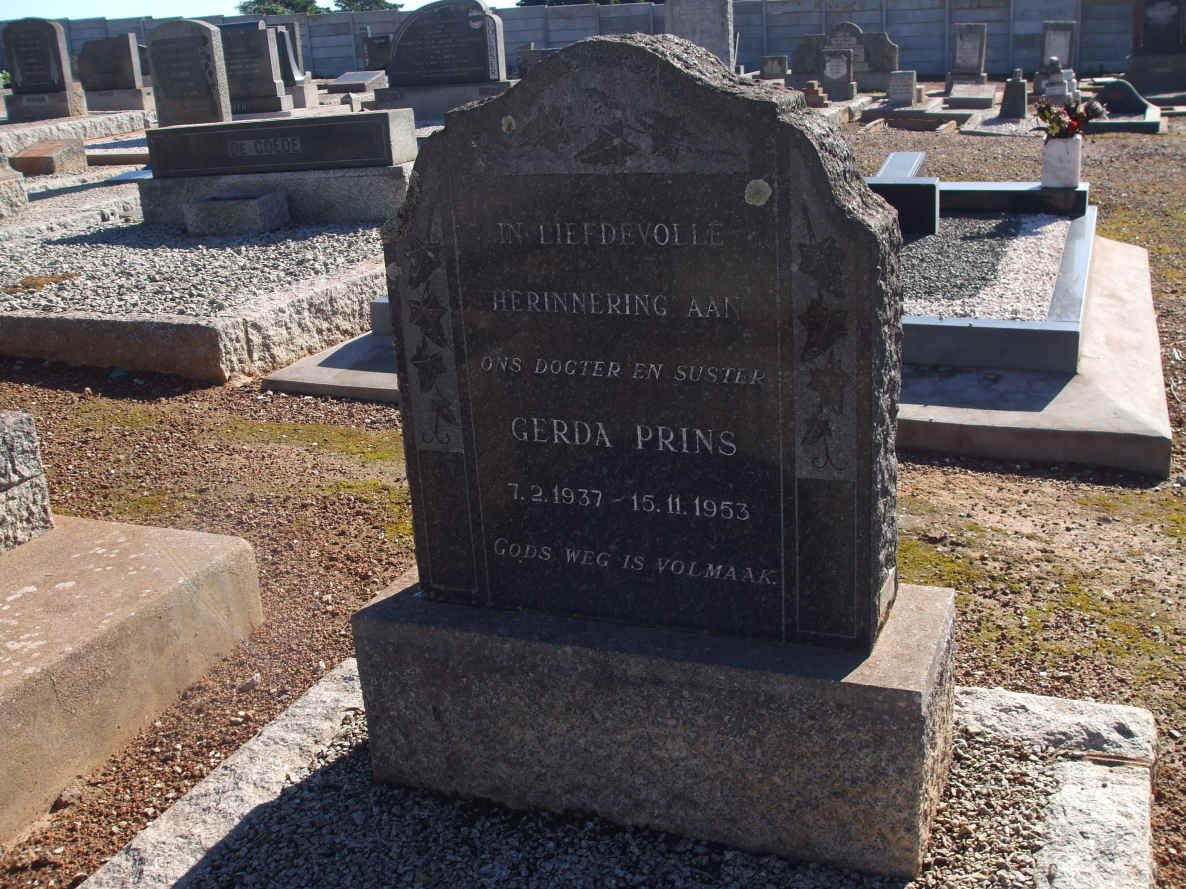 PRINS Gerda 1937-1953