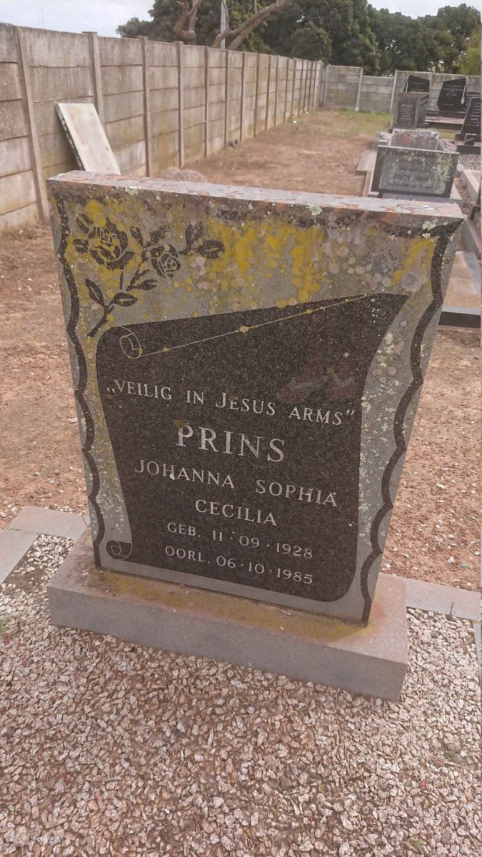 PRINS Johanna Sophia Cecilia 1928-1985