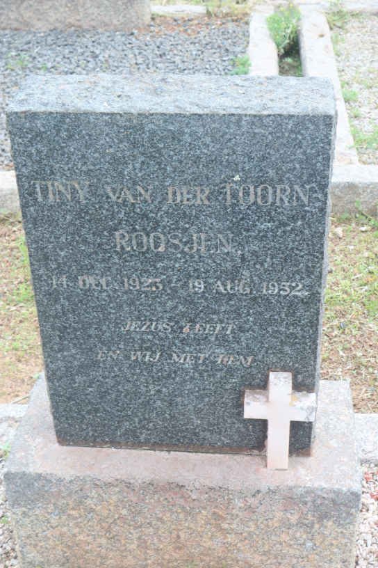 ROOSJEN Tiny van der Toorn 1923-1952