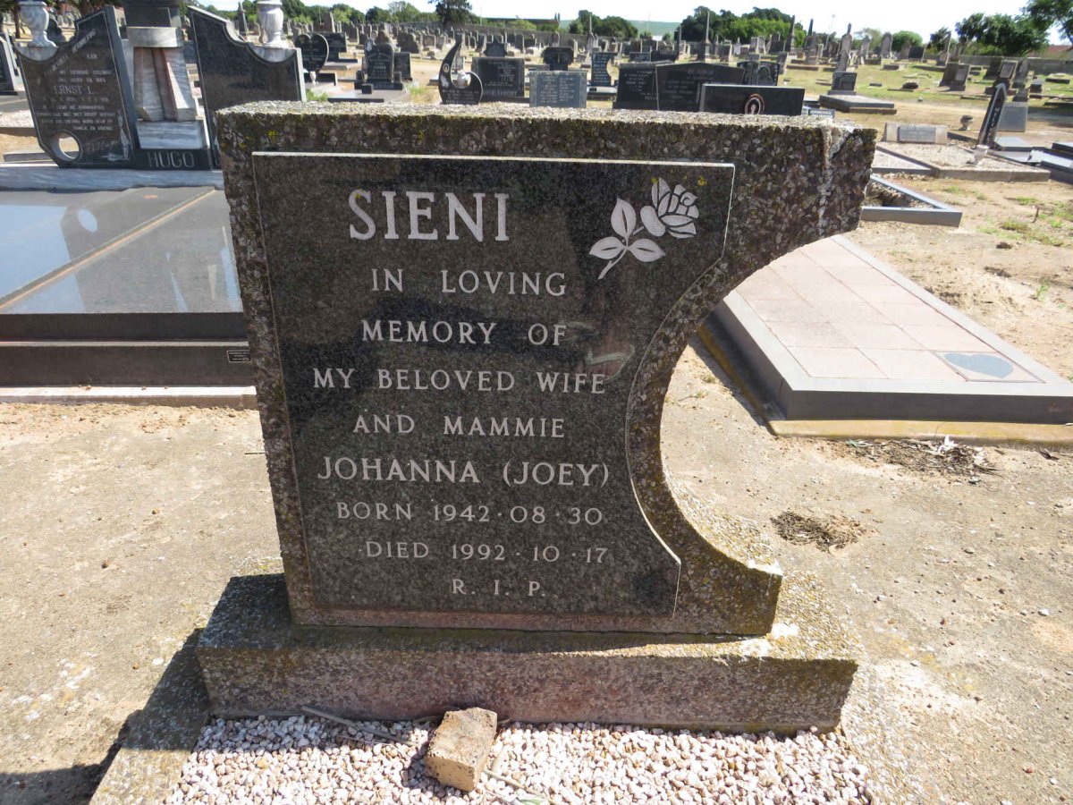 SIENI Johanna 1942-1992