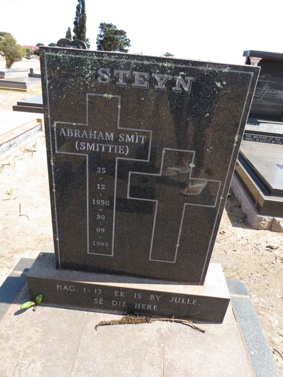 STEYN Abraham Smit 1950-1995
