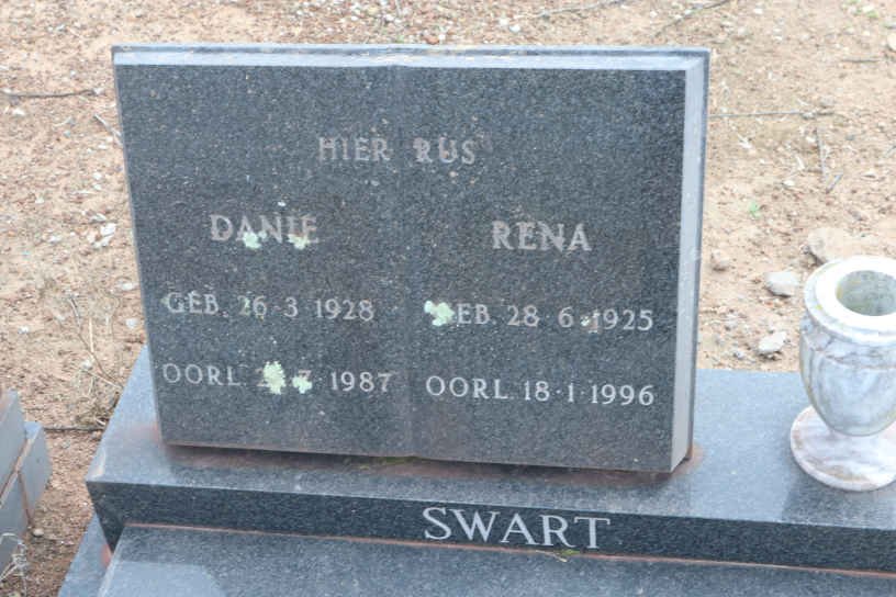 SWART Danie 1928-1987 &amp; Rena 1925-1996