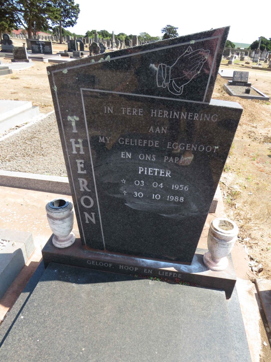 THERON Pieter 1956-1988