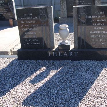 THEART Christiaan Hendrik 1916-1976 &amp; Maria Magrietha Hendrika 1916-2005