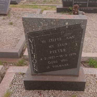 VILJOEN Pieter 1927-1978
