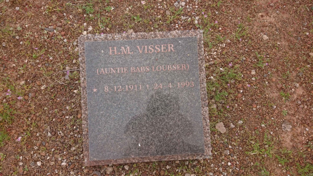 VISSER H.M. 1911-1993